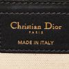 Borsa a tracolla Dior in tessuto a monogramma Oblique beige e blu e pelle - Detail D3 thumbnail