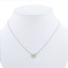 Mauboussin Éternité Tendresse necklace in white gold,  mother of pearl and diamonds - 360 thumbnail