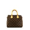 Louis Vuitton Speedy 25 cm shoulder bag in brown monogram canvas and natural leather - 360 thumbnail