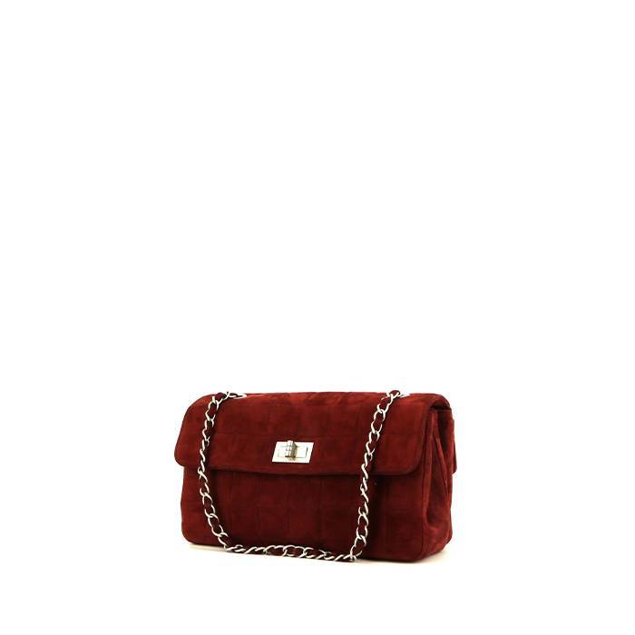 Bolsa de hombro Chanel 2.55 392436 | UhfmrShops | Chanel Navy Blue Iridescent Calfskin CC Bowling Bag