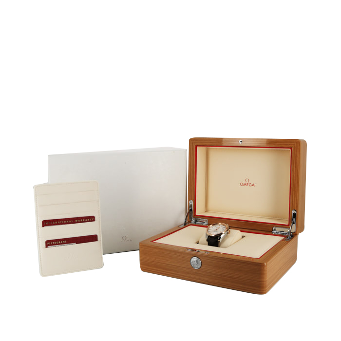 Omega Seamaster watch in gold and stainless steel Ref:  STZ001452 Circa  2000 - Detail D2