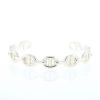 Bracelet rigide Hermès Chaine d'ancre enchainée en argent - 360 thumbnail