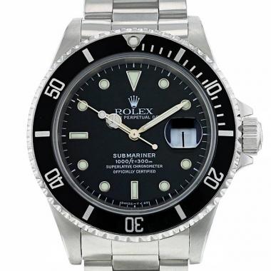 Orologio Rolex Submariner Date in acciaio Ref :  16610 Circa  1989