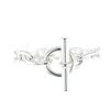 Bracciale Hermes Chaine d'Ancre modello grande in argento - 360 thumbnail