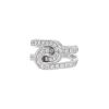 Dinh Van large model ring in white gold and diamonds - 00pp thumbnail