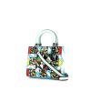Borsa Dior Lady Dior Edition Limitée in pelle multicolore con motivo - 00pp thumbnail