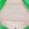 Hermes Victoria handbag in green Bamboo togo leather - Detail D2 thumbnail