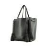 Celine  Cabas Phantom shopping bag  in navy blue smooth leather - 00pp thumbnail