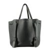Celine  Cabas Phantom shopping bag  in navy blue smooth leather - 360 thumbnail