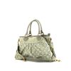 Louis Vuitton Neo Cabby handbag in grey monogram denim canvas and grey leather - 00pp thumbnail