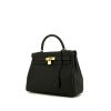 Hermès Kelly 32 shoulder bag in black togo leather - 00pp thumbnail