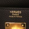 Hermès Kelly 32 shoulder bag in black togo leather - Detail D4 thumbnail