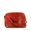 Louis Vuitton America's Cup shoulder bag in red monogram canvas and natural leather - 360 thumbnail