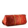 Bolsa de viaje Louis Vuitton America's Cup en lona revestida roja y cuero natural - Detail D5 thumbnail