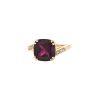 Mauboussin ring in pink gold,  rhodolite and diamonds - 00pp thumbnail