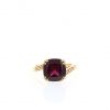 Mauboussin ring in pink gold,  rhodolite and diamonds - 360 thumbnail