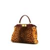 Fendi  Peekaboo medium model  handbag  leather and foal - 00pp thumbnail