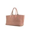 Bolso Cabás Bottega Veneta  Cabat en cuero intrecciato rosa - 00pp thumbnail