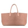 Bolso Cabás Bottega Veneta  Cabat en cuero intrecciato rosa - 360 thumbnail