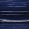 Louis Vuitton Zippy wallet in blue epi leather - Detail D2 thumbnail