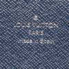 Louis Vuitton Zippy wallet in blue epi leather - Detail D3 thumbnail