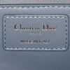 Dior 30 Montaigne handbag/clutch in Bleu Orage leather - Detail D4 thumbnail