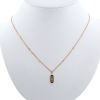 Messika Move Uno necklace in pink gold and diamonds - 360 thumbnail