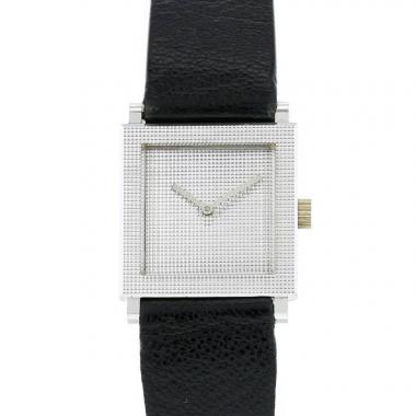 Boucheron Carrée watch in white gold Circa  1970