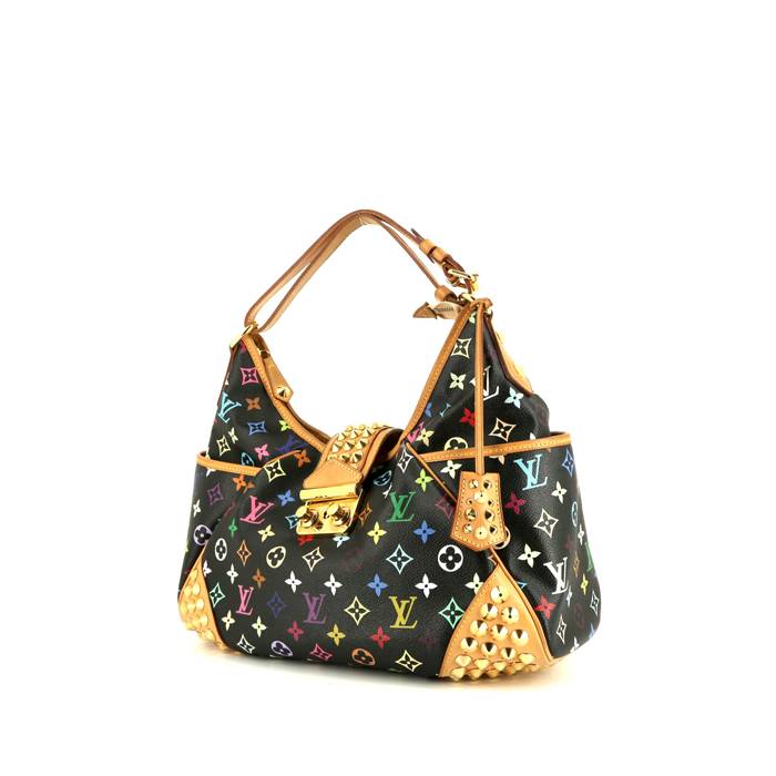 Louis Vuitton Chrissie Handbag Monogram Multicolor Black 2284991