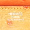 Bolso de mano Hermes Birkin 30 cm en avestruz naranja - Detail D3 thumbnail