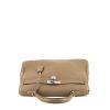 Hermès  Kelly 35 cm handbag  in etoupe togo leather - 360 Front thumbnail
