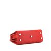 Saint Laurent Sac de jour Nano handbag in red grained leather - Detail D5 thumbnail