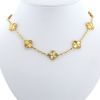 Van Cleef & Arpels Alhambra Vintage necklace in yellow gold - 360 thumbnail
