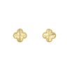 Paire de boucles d'oreilles Van Cleef & Arpels Alhambra Vintage en or jaune - 00pp thumbnail