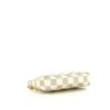 Pochette Louis Vuitton  Pochette accessoires en toile damier azur et cuir rose - Detail D4 thumbnail