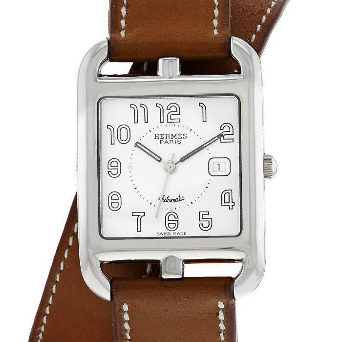 Hermes Cape Cod watch in stainless steel Ref:  CC1.710 Circa  2010 - 00pp