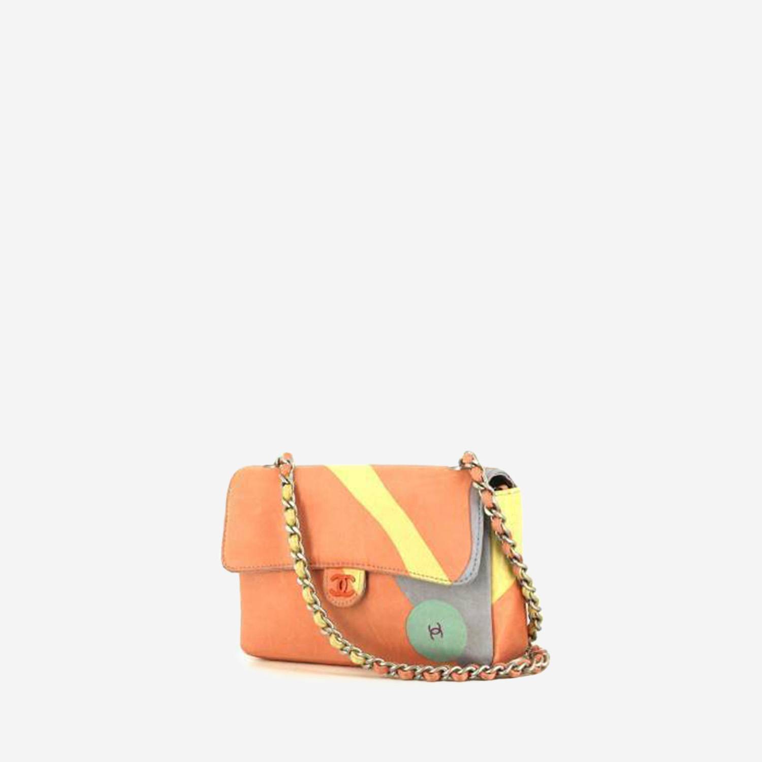 Borsa a tracolla Chanel  Timeless mini  in tela multicolore