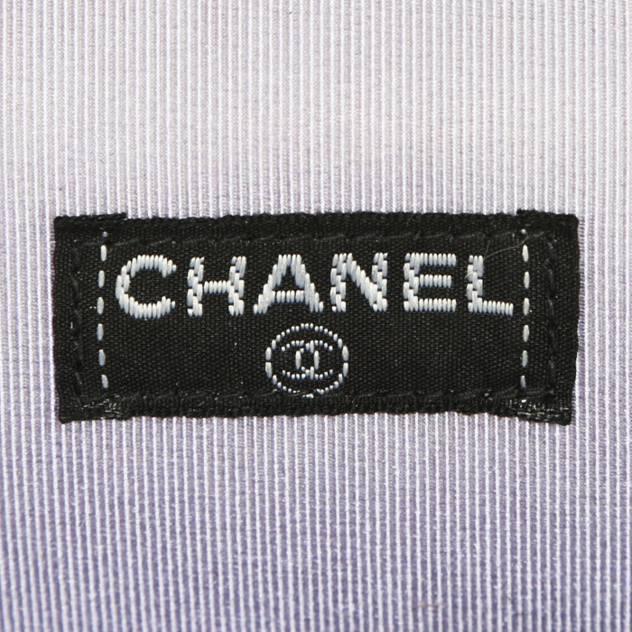 Bolso bandolera Chanel  Timeless en lona multicolor - Detail D3