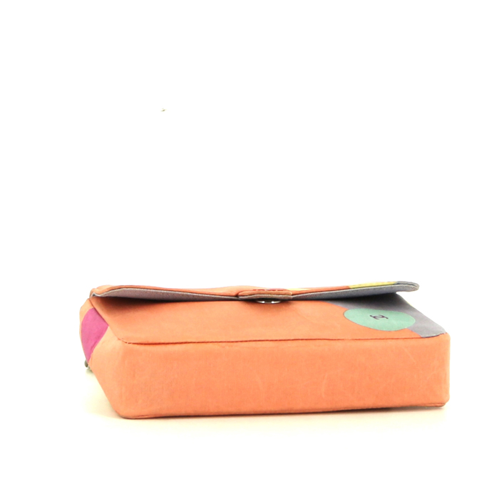 Borsa a tracolla Chanel  Timeless mini  in tela multicolore - Detail D4