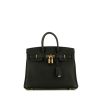 Bolso de mano Hermès  Birkin 25 cm en cuero togo negro - 360 thumbnail