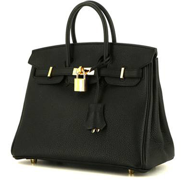 hermes birkin 25 black price