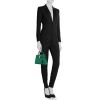 Hermès  Kelly 25 cm handbag  in malachite green epsom leather - Detail D1 thumbnail