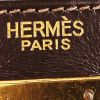 Hermès  Kelly 35 cm handbag  in brown box leather - Detail D4 thumbnail