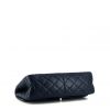 Chanel 2.55 shoulder bag in blue quilted grained leather - Detail D5 thumbnail