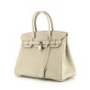 Borsa Hermes Birkin 30 cm in pelle togo grigia Béton - 00pp thumbnail