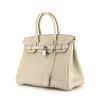 Hermes Birkin 30 cm handbag in grey Béton togo leather - 00pp thumbnail