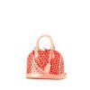 Louis Vuitton Alma mini Jungle shoulder bag in pink and red bicolor patent leather - 00pp thumbnail