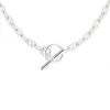 Hermes Chaine d'Ancre small model necklace in silver - 00pp thumbnail