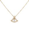 Bulgari Diva's Dream necklace in pink gold and diamonds - 00pp thumbnail