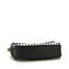 Valentino Rockstud shoulder bag in black and white leather - Detail D4 thumbnail